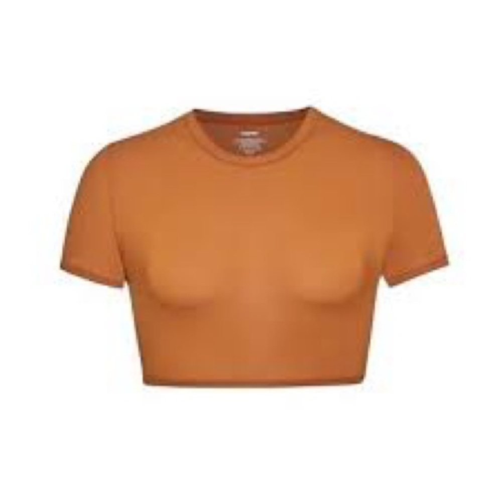 SKIMS fits everybody super cropped t-shirt - Size small